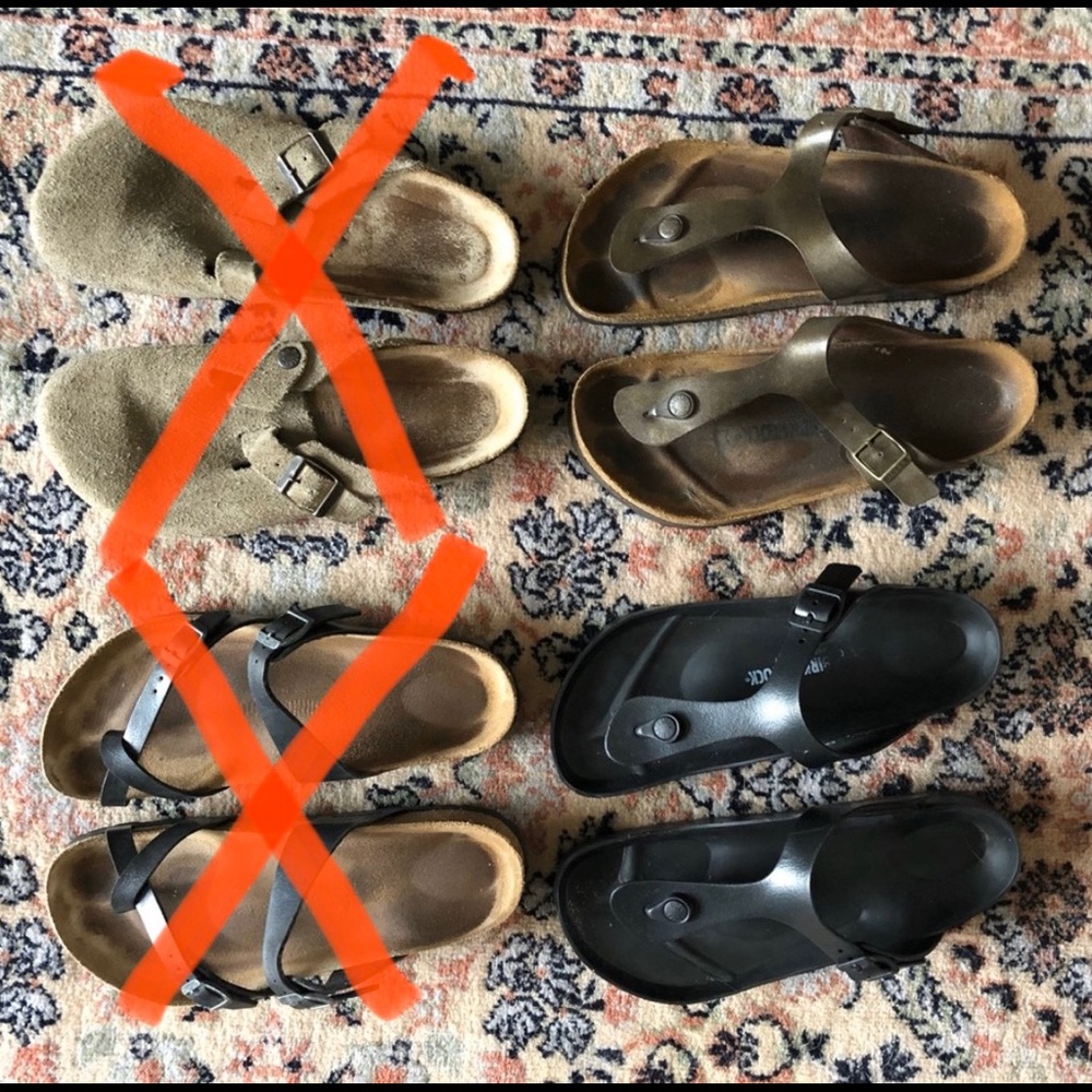 Used Birkenstock lot size 40